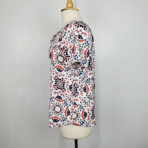 a.n.a Short Raglan Sleeve Lightweight Pullover Top Size LP - Picture 5 of 14